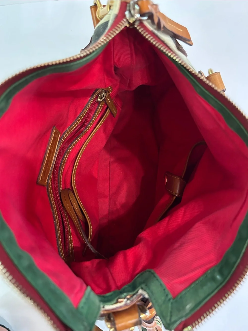 Dooney and  Bourke Zebra Satchel